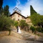 foto matrimonio esterno villa pignattelli